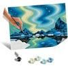 Ravensburger dažai pagal skaičių Northern Lights