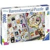 Ravensburger Dėlionė 2000 vnt. - Pašto ženklų kolekcija