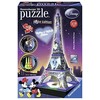 3D galvosūkis Disney Eifelio bokštas su šviesa - RAVENSBURGER 3D dėlionė