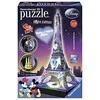 3D galvosūkis Disney Eifelio bokštas su šviesa - RAVENSBURGER 3D dėlionė