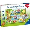 Ravensburger Dėlionė 2x24 vnt. - Vaikų atostogos