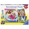 Mythical Creatures Puzzle - Puzzle 3X49 - RAVENSBURGER dėlionė