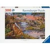 Ravensburger Dėlionė 3000 vnt. - Gyvūnų karalystė