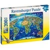 RAVENSBURGER dėlionė Big Wide World 200vnt, 12722