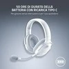 Belaidės žaidimų ausinės Razer Barracuda X Mercury, baltos spalvos