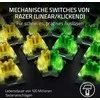 Razer BlackWidow V4 Pro Klaviatūra žaidimams, Žalias Switch, USB, DE išdėstymas