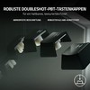 Razer Huntsman V2 Laidinė žaidimų klaviatūra RGB LED, USB, DE, Clicky Optical Violetinė Switch, Juoda