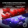 Razer Huntsman V2 Laidinė žaidimų klaviatūra RGB LED, USB, DE, Clicky Optical Violetinė Switch, Juoda