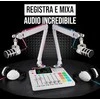 Raudonas RODECaster Pro II Baltas - podcast'ų gamybos studija, baltas