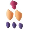 Real Techniques Sponges Set makiažo kempinėlių rinkinys (kempinėlė pagrindo tepimui x2 + mini kempinėlė x3 + kempinėlė kontūravimui)