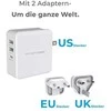 Krautuvas Realpower Darbasta- 65 2x USB-A 1x USB-C 2.4 A (306837)