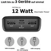 Powerbank Realpower Powerbank PB-20000 SE juoda 20.000mAh