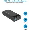 RealPower PB-20k PD 20000 mAh Juodas