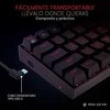 Kompaktiška Mechaninė klaviatūra žaidimams Redragon K630RGB, Red Switch, US išdėstymas