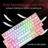 Klaviatūra žaidimams Redragon Fizz Pro K616 Redragon Mechaninė Raudona Switches belaidė mechaninė su pašvietimu balta