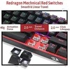 Žaidimų Klaviatūra Redragon Fizz K617 RGB (Juoda)