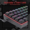 Žaidimų Klaviatūra Redragon Fizz K617 RGB (Juoda)