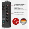 Listwa zasilająca Brennenstuhl Brennenstuhl Premium-Line DUO ÜSS 8fold juodas