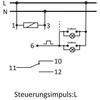 F&amp;F Impulsinis siųstuvas 230V 16A geležinkelio TH35 - BIS- 413