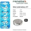 Renata 377 SR626SW sidabro oksido laikrodžių baterijos 10 vnt.