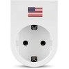 REV REV Travel Plug Traveler USA baltas