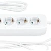 REV Multiple Socket Outlet 6 kartus 1,5m su kojiniu jungikliu