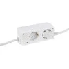 REV Multiple Socket Outlet BiniPlus 6 kartus baltas