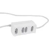 REV Multiple Socket Outlet BiniPlus 6 kartus baltas