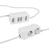 REV Multiple Socket Outlet BiniPlus 6 kartus baltas