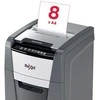 Rexel Optimum AutoFeed+ 130X Dokumentų naikiklis, Cross shredding, 4x28 mm, 55 dB, P-4, 44 L, Juoda