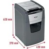Automatinis dokumentų naikiklis Rexel Optimum Autofeed 150X, 4x28mm, P4, 44l