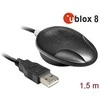 Navilock NL-8002U USB 2.0 Multi GNSS imtuvas u-blox 8 1,5 m