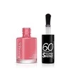 Rimmel London 60 Seconds Super Shine Nagų lakas Moterims 8 ml, 405 Rose Libertine