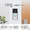 Išmanusis durų skambutis Amazon Ring Video Doorbell 3 Plus, Sidabrinis/Juodas
