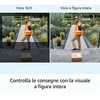 Išmanusis durų skambutis Amazon Ring Video Doorbell 3 Plus, Sidabrinis/Juodas