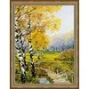 RIOLIS – Create It Yourself – Siuvinėjimo rinkinys „Beržynas“ 1134 (26x38 cm)
