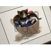Kittens In A Basket siuvinėjimo rinkinys iš RIOLIS Nr.: 1724