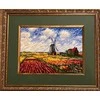 Tulpių laukas (pagal C. Monet paveikslą) - rinkinys siuvinėjimui iš RIOLIS Nr:1643