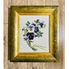 RIOLIS – Create It Yourself – Siuvinėjimo rinkinys „Našlaičių puokštė“ 1020 (24x30 cm)