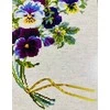 RIOLIS – Create It Yourself – Siuvinėjimo rinkinys „Našlaičių puokštė“ 1020 (24x30 cm)