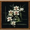 RIOLIS – Create It Yourself – Siuvinėjimo rinkinys „Baltos orchidėjos“ 941 (40x40 cm)