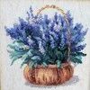 RIOLIS - Create It Yourself - Siuvinėjimo rinkinys „Prancūziškos levandos“ 1404 (25x25 cm)