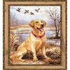 RIOLIS - Create It Yourself - Siuvinėjimo rinkinys „Labradoras“ 1399 (30x40 cm)