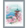 Sakura. Pagoda siuvinėjimo rinkinys iš RIOLIS Nr.: 1743
