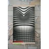 Infraraudonųjų spindulių Šildytuvas - lankstus šildymo skydelis 430W TRIO pattern 7, abstraktus, išmatavimai 100x57cm su reguliatoriumi
