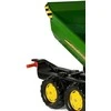 Milly Mally Savivartė traktoriaus priekaba Rolly Toys John Deere Halfpipe žalia