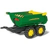 Milly Mally Savivartė traktoriaus priekaba Rolly Toys John Deere Halfpipe žalia