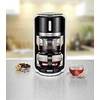 Virdulys Rommelsbacher TA 1200 Tea maker, Glass, Juodas, 1200 W, 1 L