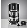Virdulys Rommelsbacher TA 1200 Tea maker, Glass, Juodas, 1200 W, 1 L