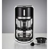 Virdulys Rommelsbacher TA 1200 Tea maker, Glass, Juodas, 1200 W, 1 L